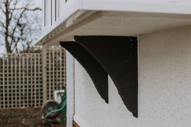 Before Park Home External Wall Insulation