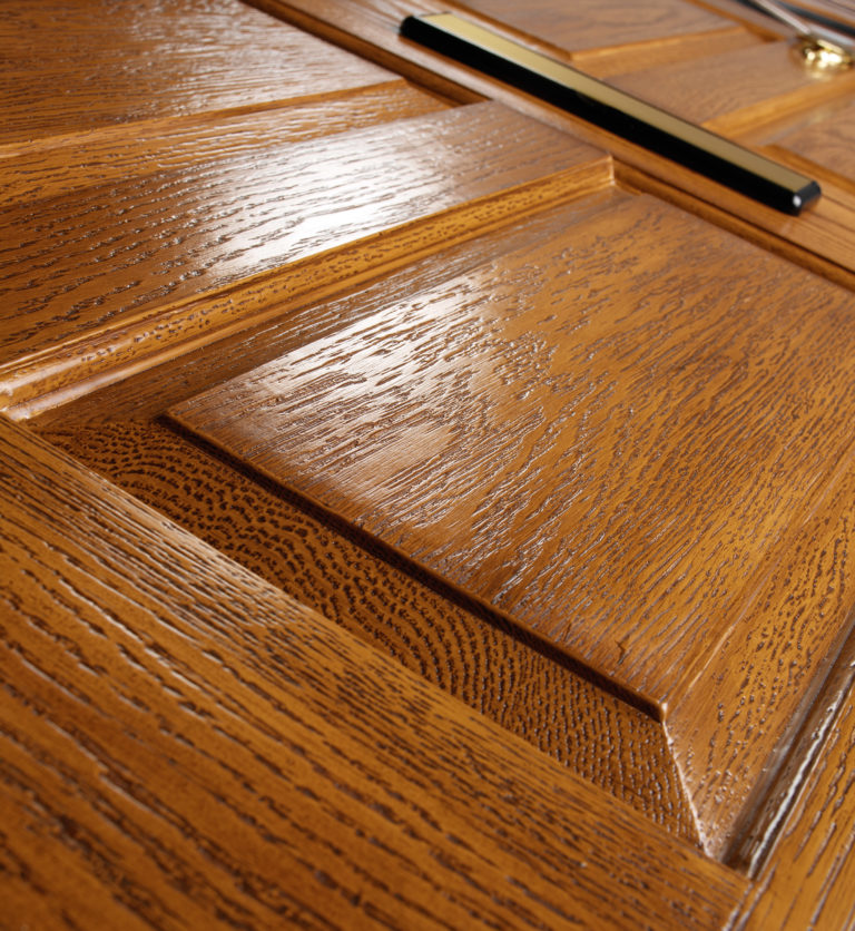 Park Home Door wood effect
