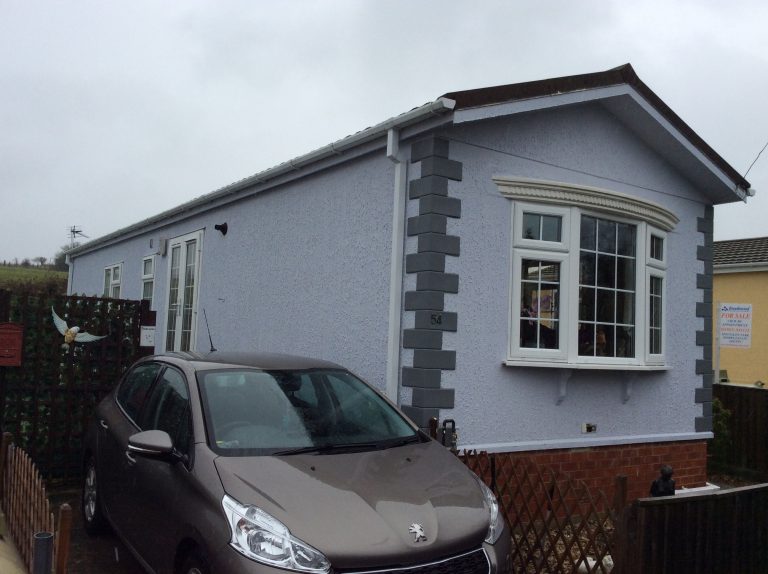 Before external wall insulation