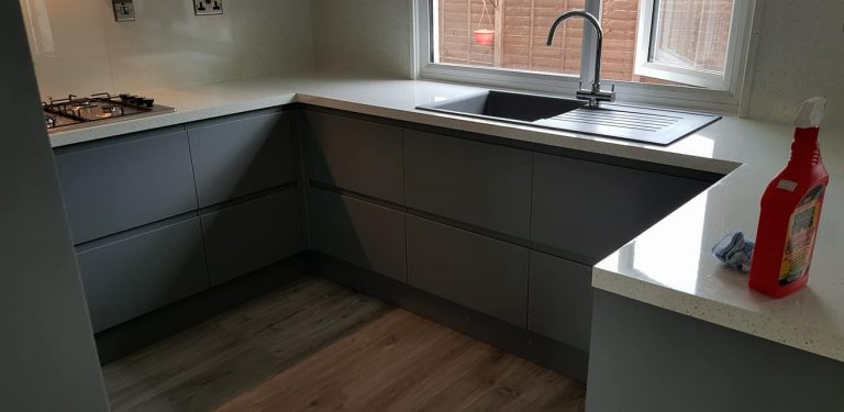 park home kitchen refurbishment